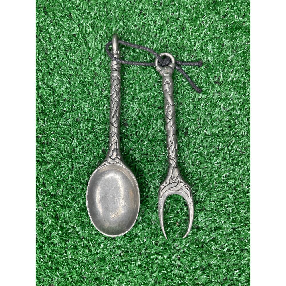 Vintage Hand Forged Viking Cutlery 90s
